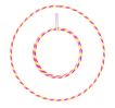 Play Perfect Hoop DECO | 90 cm - ROZE GEEL