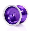 MK1 x YoYoFriends | Heron-Shiny Purple body w Raw SS rim w Clear PC