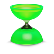 Henrys Vision Free Diabolo met kogellager-Groen
