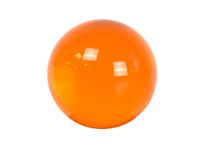 Acrylic ball|Oranje|100 mm