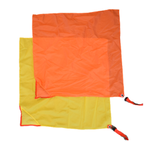 Vlag poi | Oranje - Geel