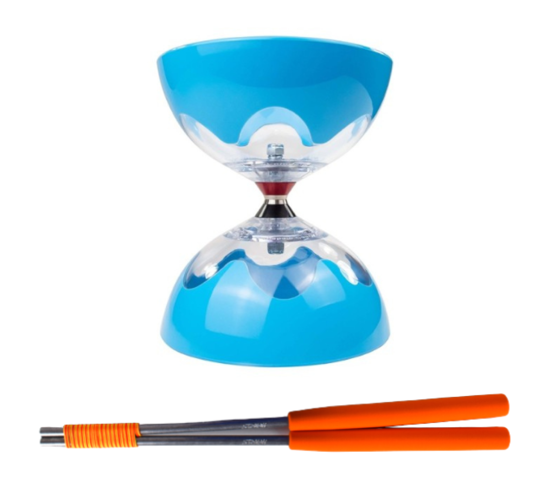 HyperSpin Diabolo met 3 kogellagers diaboloset