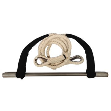 AAA Dance Trapeze | Breedte 55 cm - Lengte touw 2,5 m WIT
