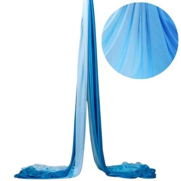 CX Aerial Silk - Tissu | Blue White | Verschillende lengtes