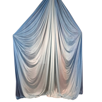 CX Aerial Silk - Tissu | Blauw Wit Ombre | 8 meter
