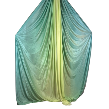 CX Aerial Silk - Tissu | Groen Geel | 8 meter