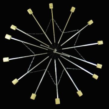 vuurwaaier (7) - uitvouwbaar - per paar