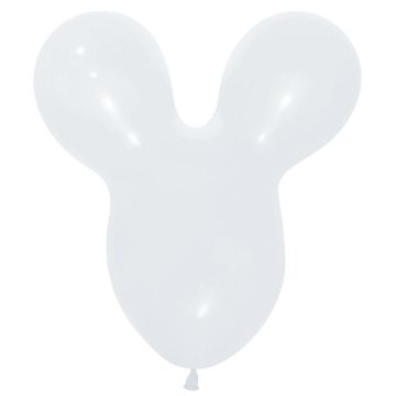 Sempertex - Mouse Head Ballon 17 inch - 43 cm - 25 stuks