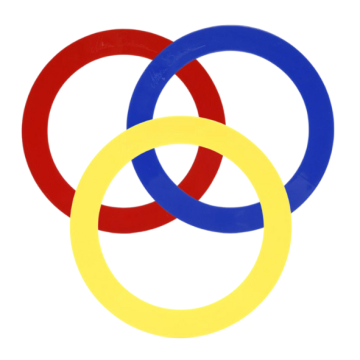 Set van 3 x Mr. Babache jongleerring standaard|32 cm Set van 3 x Mr. Babache jongleerring standaard|32 cm