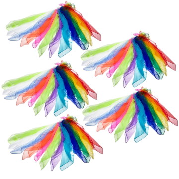 Set van 60 Henrys Jongleerdoekjes 65 x 65 cm Set van 60 Henrys Jongleerdoekjes 65 x 65 cm