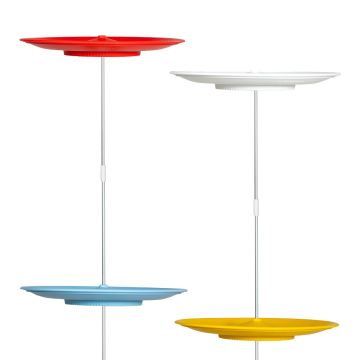 ND Jongleerbord met aluminium 2-delige stok