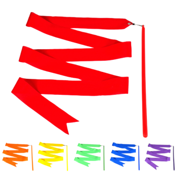 Turnlint - Gymnastieklint - Ritmisch Lint - Ribbon - Danslint | 1,6 meter